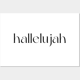 Hallelujah Posters and Art